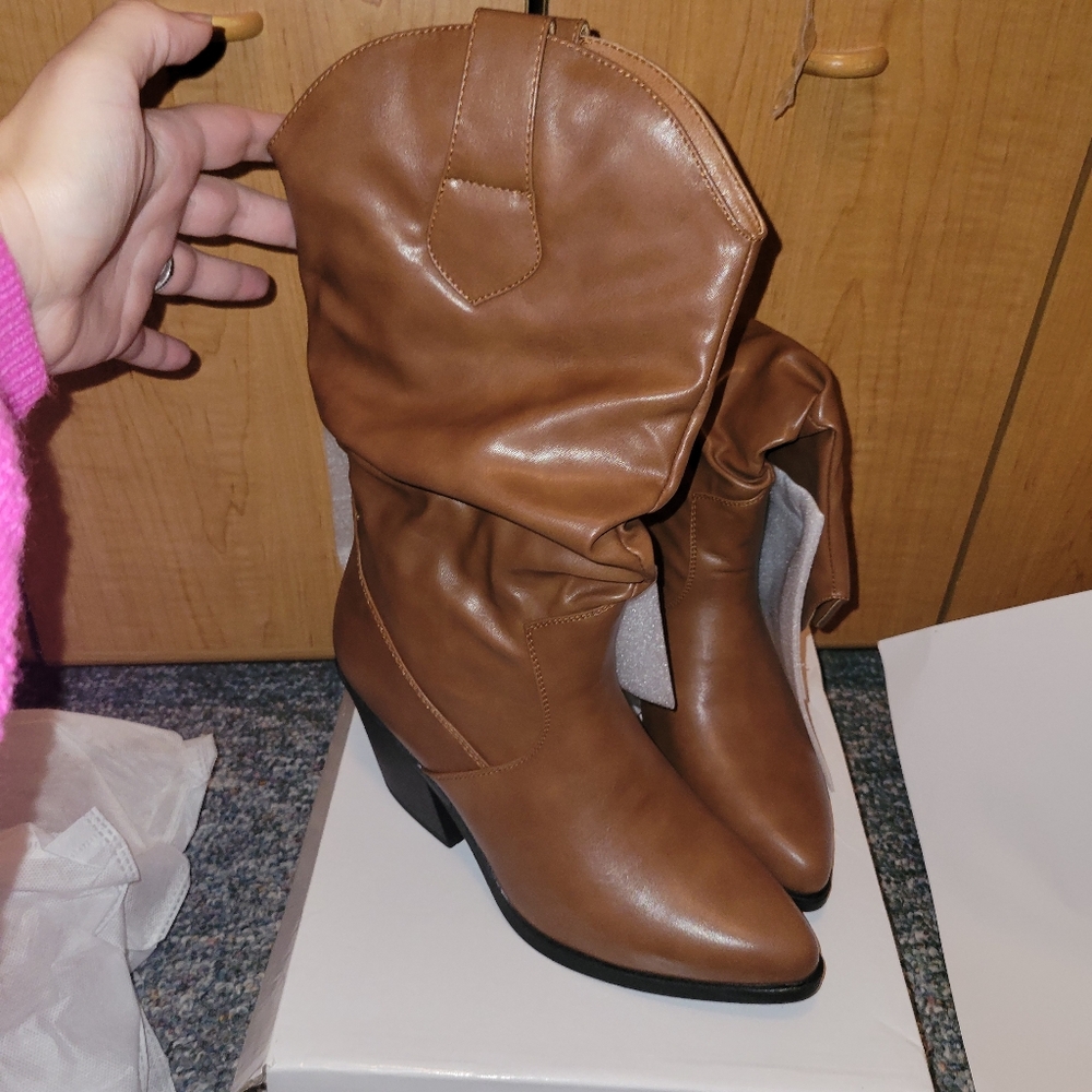 ⭐️ NEW!!! HEAWISH Women's Mid-calf Boots with Heel